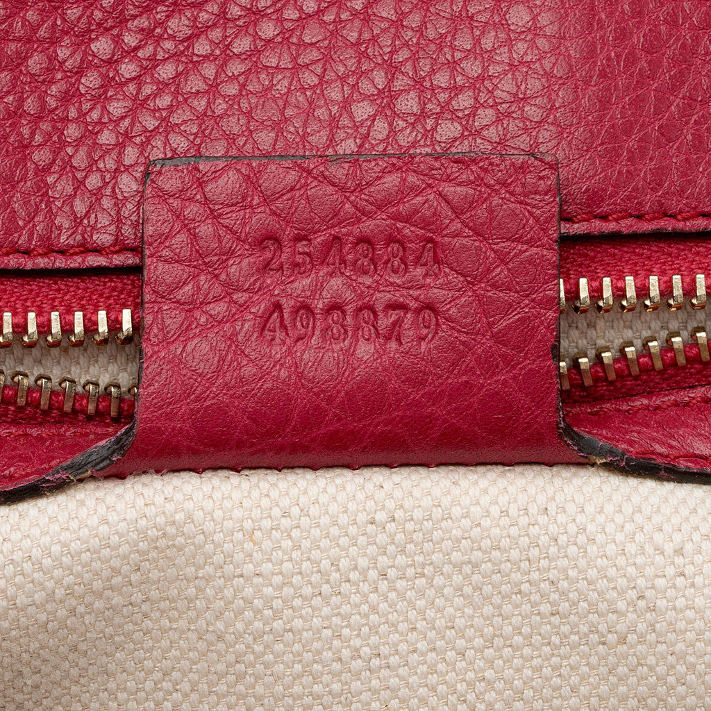 Gucci Calfskin New Bamboo Top Handle (SHF-v2KUgA)