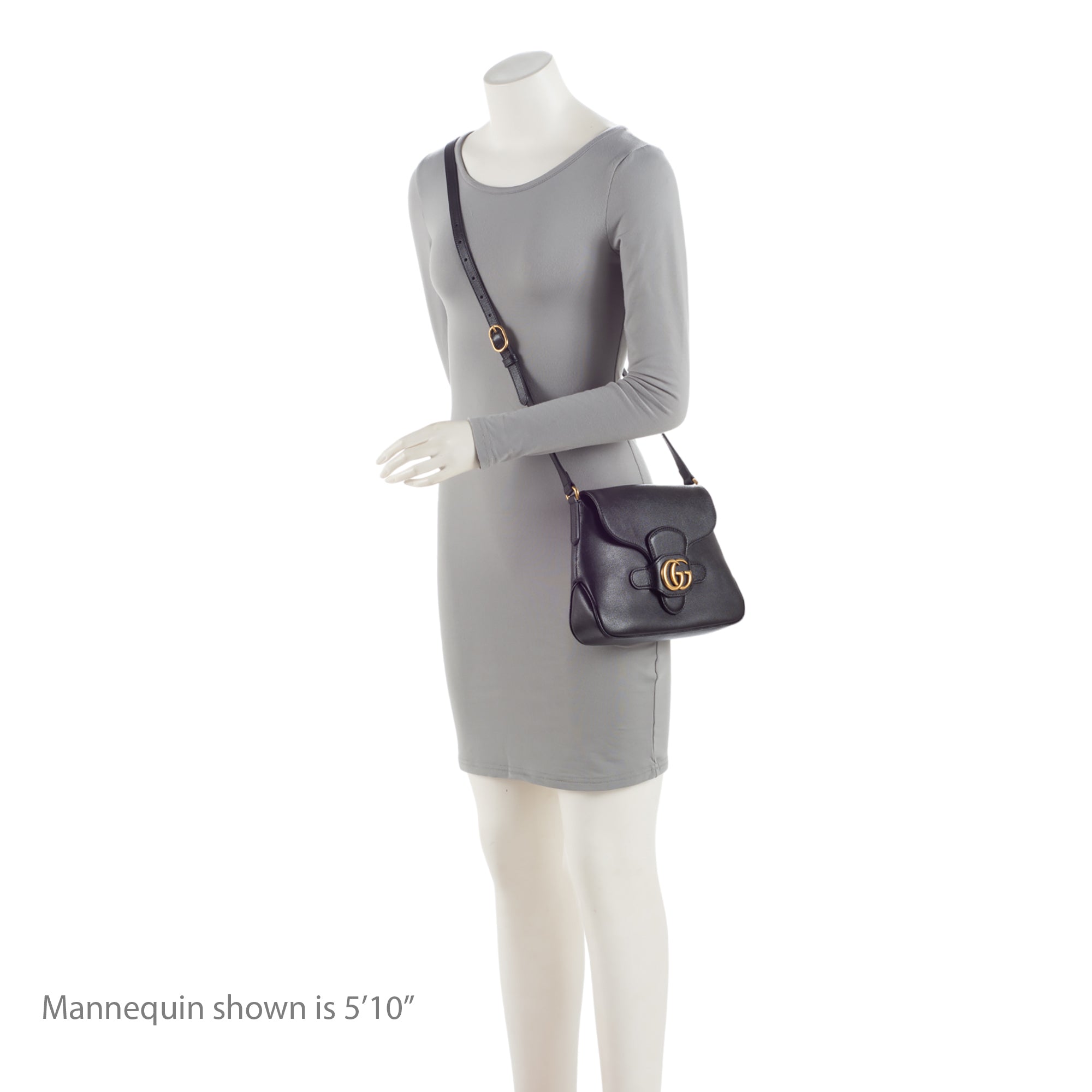 Gucci Calfskin New Sakai Lux Dahlia Small Shoulder Bag (SHF-Cq19DH)
