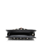 Gucci Calfskin Pearl Bee Broadway Mini Shoulder Bag