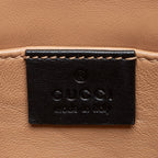 Gucci Calfskin Pearl Bee Broadway Mini Shoulder Bag