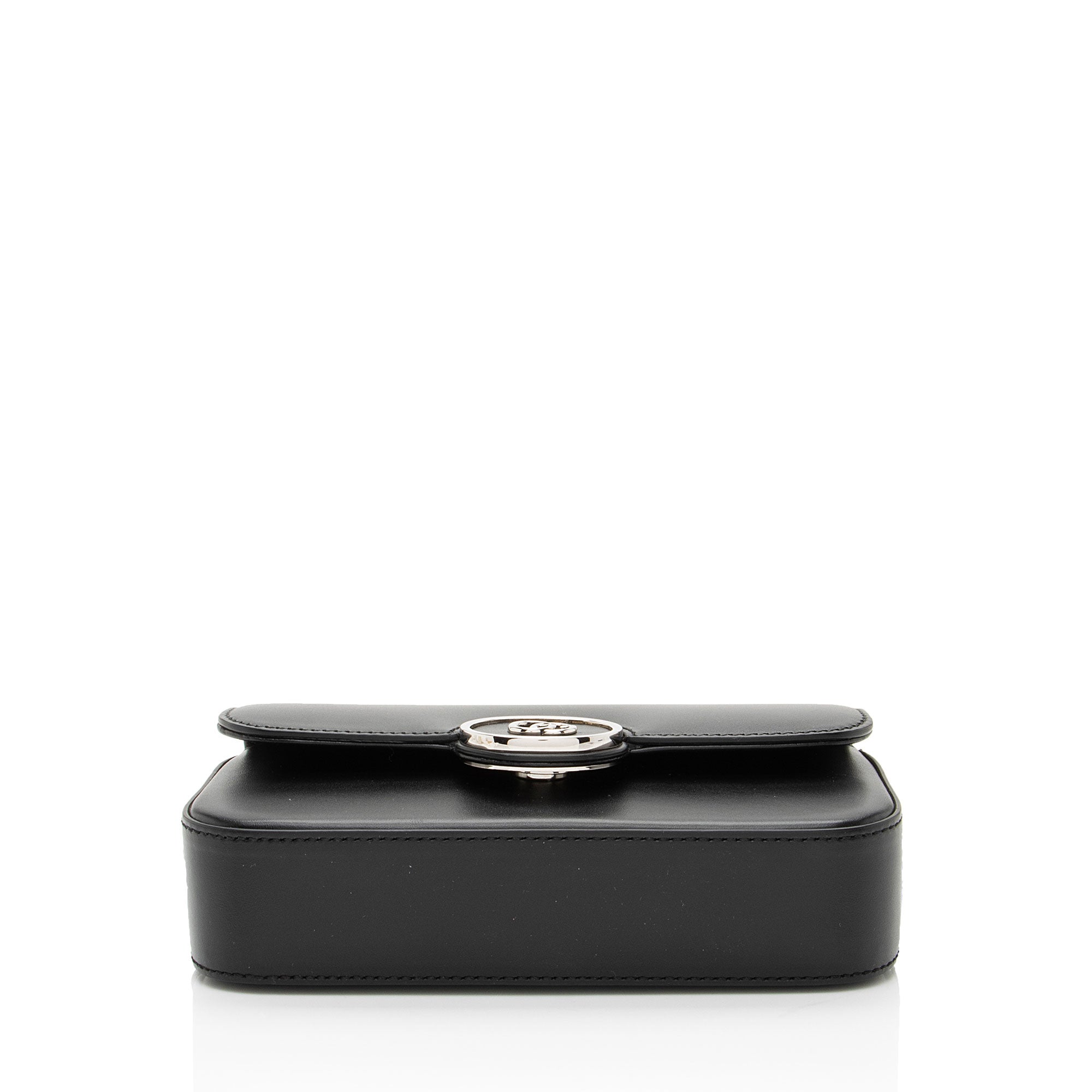 Gucci Calfskin Petite GG Mini Shoulder Bag