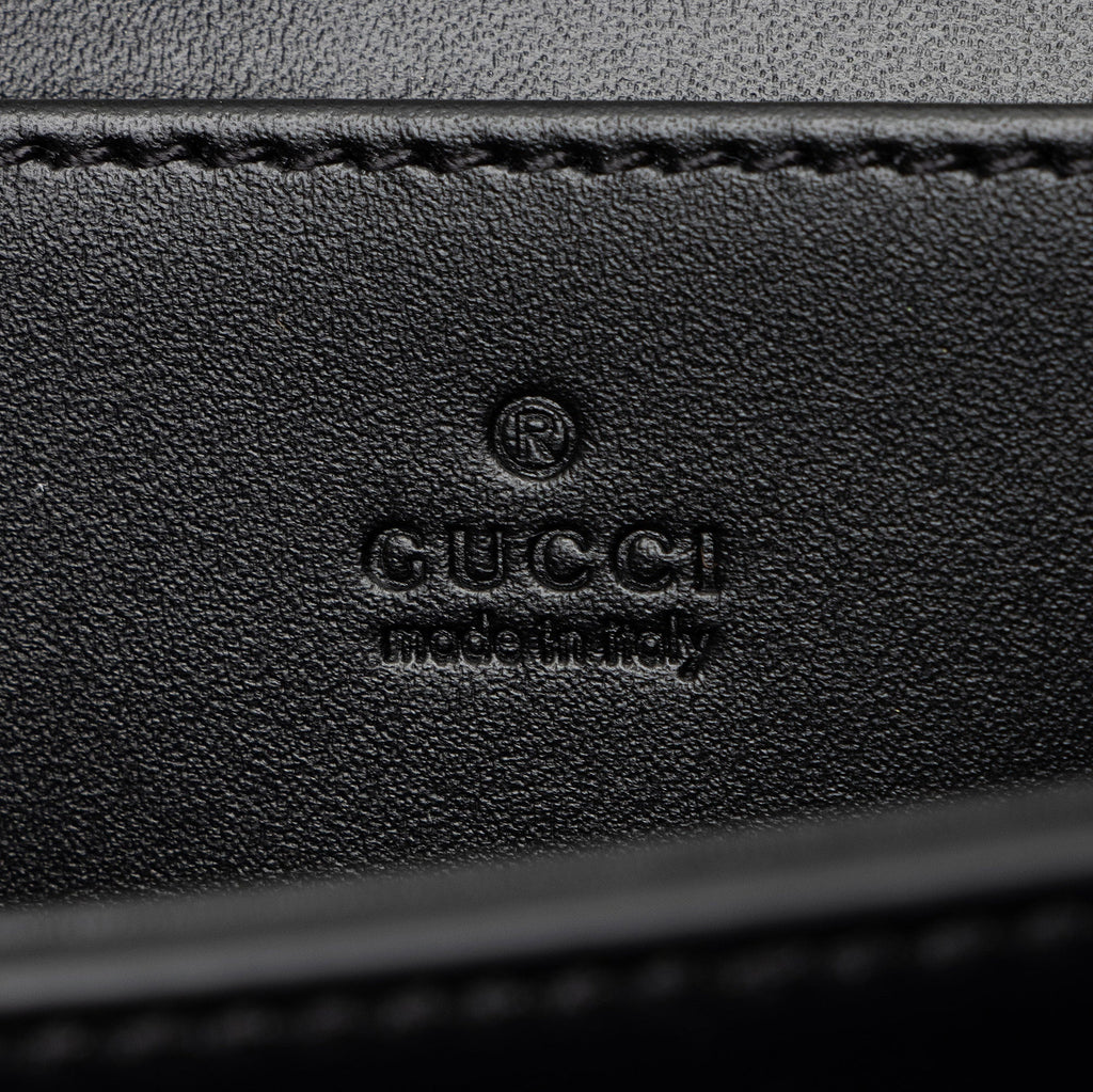 Gucci Calfskin Petite GG Mini Shoulder Bag