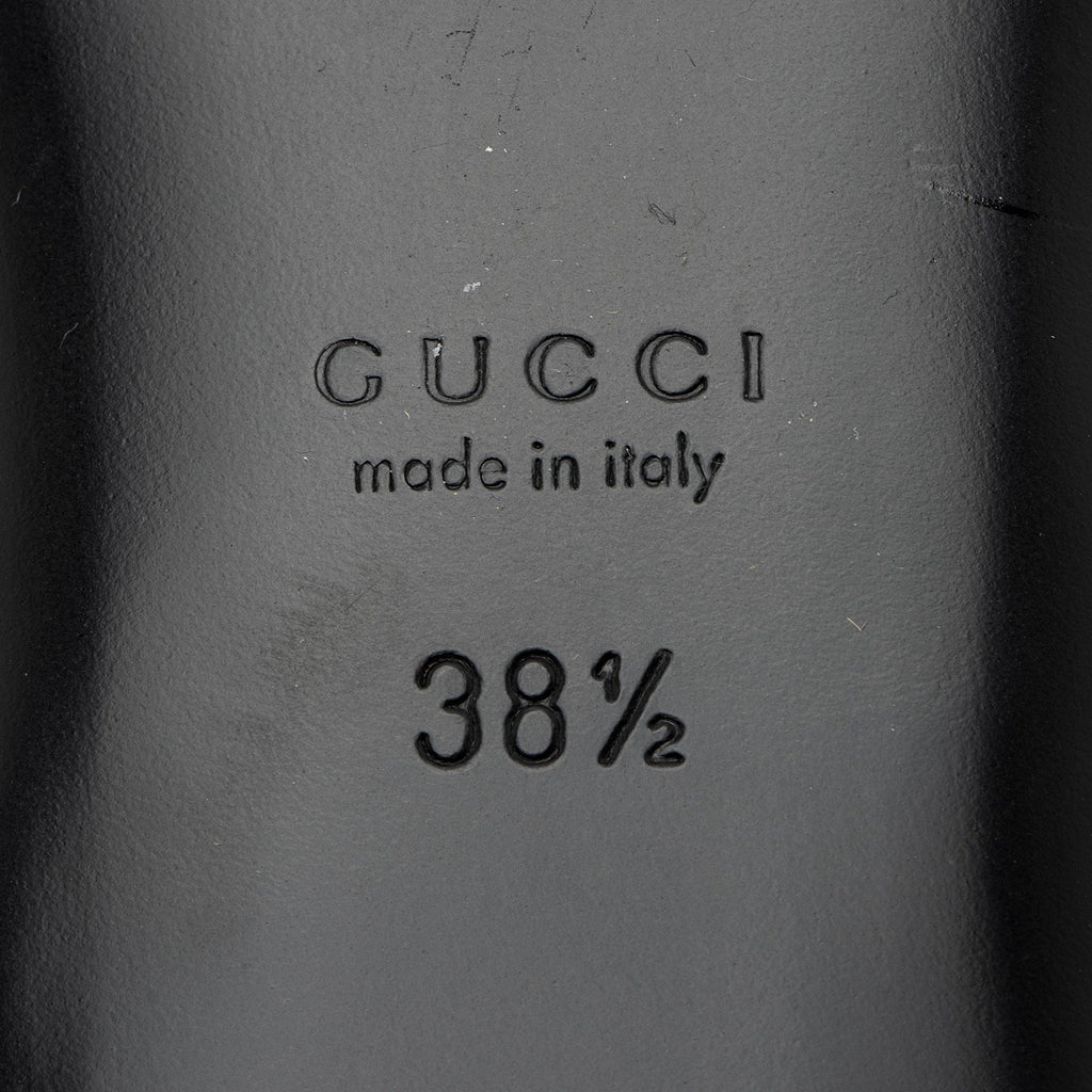 Gucci Calfskin Python Bow Interlocking G Ballet Flats - Size 8.5 / 38.5 (SHF-5ByMfh)