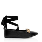 Gucci Calfskin Python Bow Interlocking G Ballet Flats - Size 8.5 / 38.5 (SHF-5ByMfh)