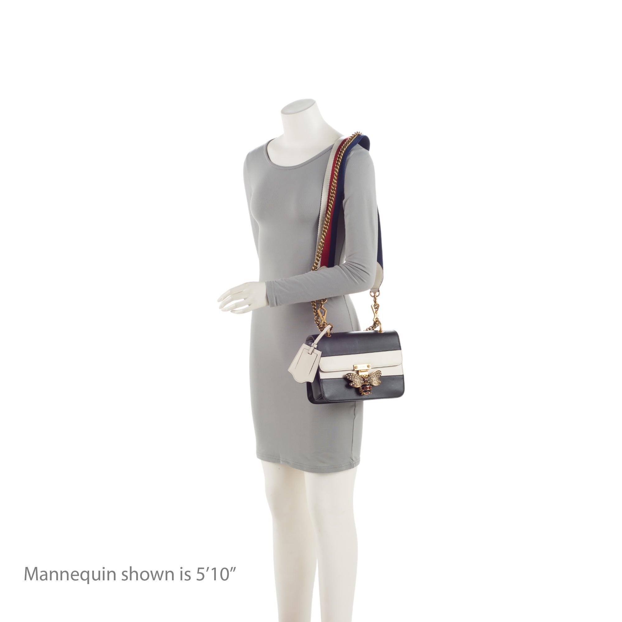 Gucci Calfskin Queen Margaret Shoulder Bag (SHF-P3GQPE)