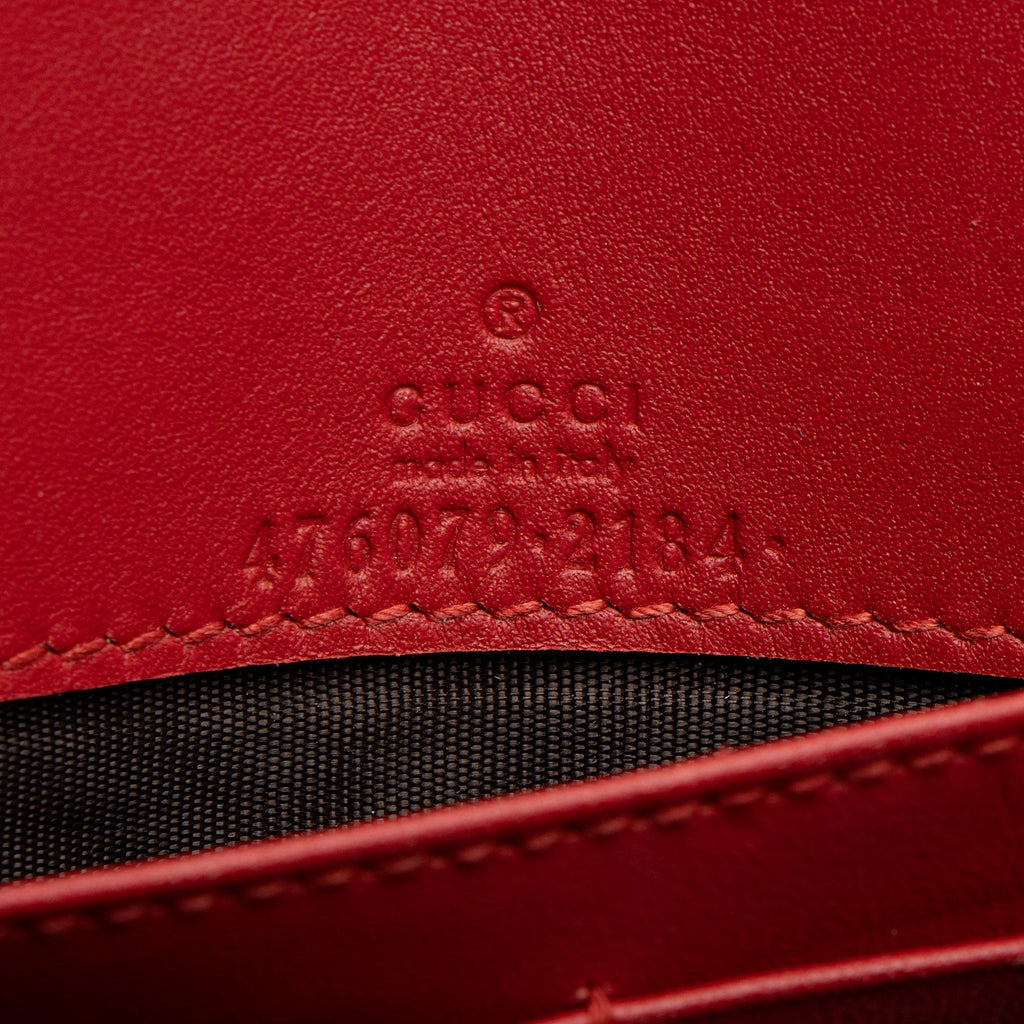 Gucci Calfskin Queen Margaret Wallet on Chain (SHF-9Q7LIA)