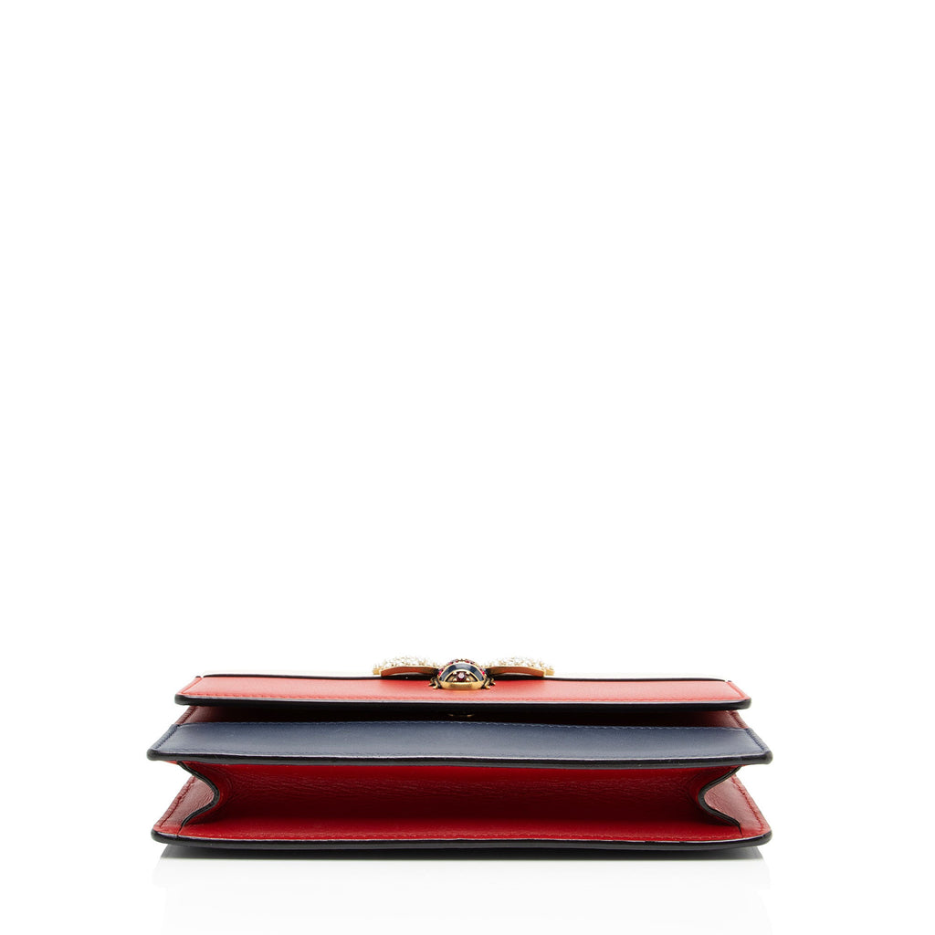 Gucci Calfskin Queen Margaret Wallet on Chain