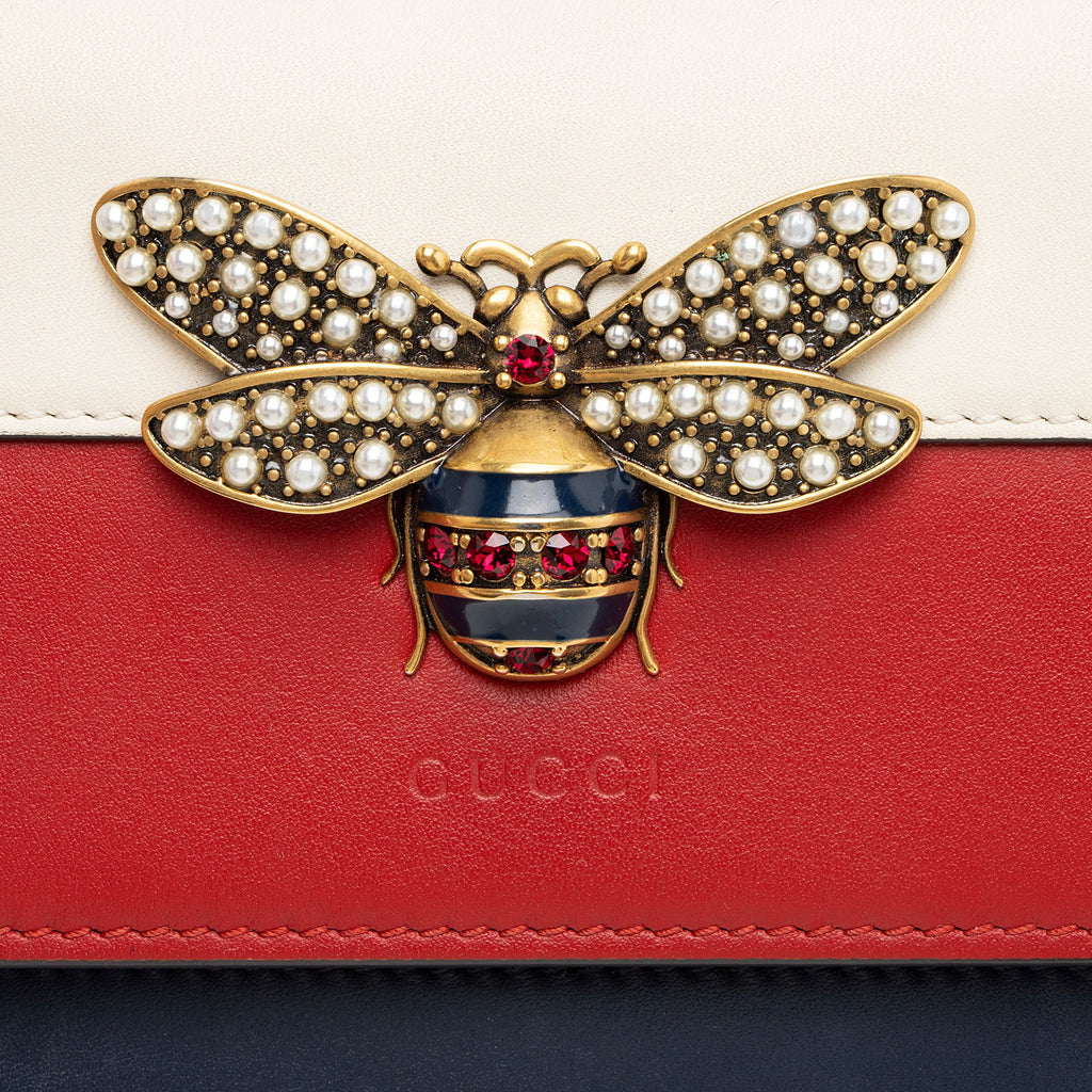 Gucci Calfskin Queen Margaret Wallet on Chain