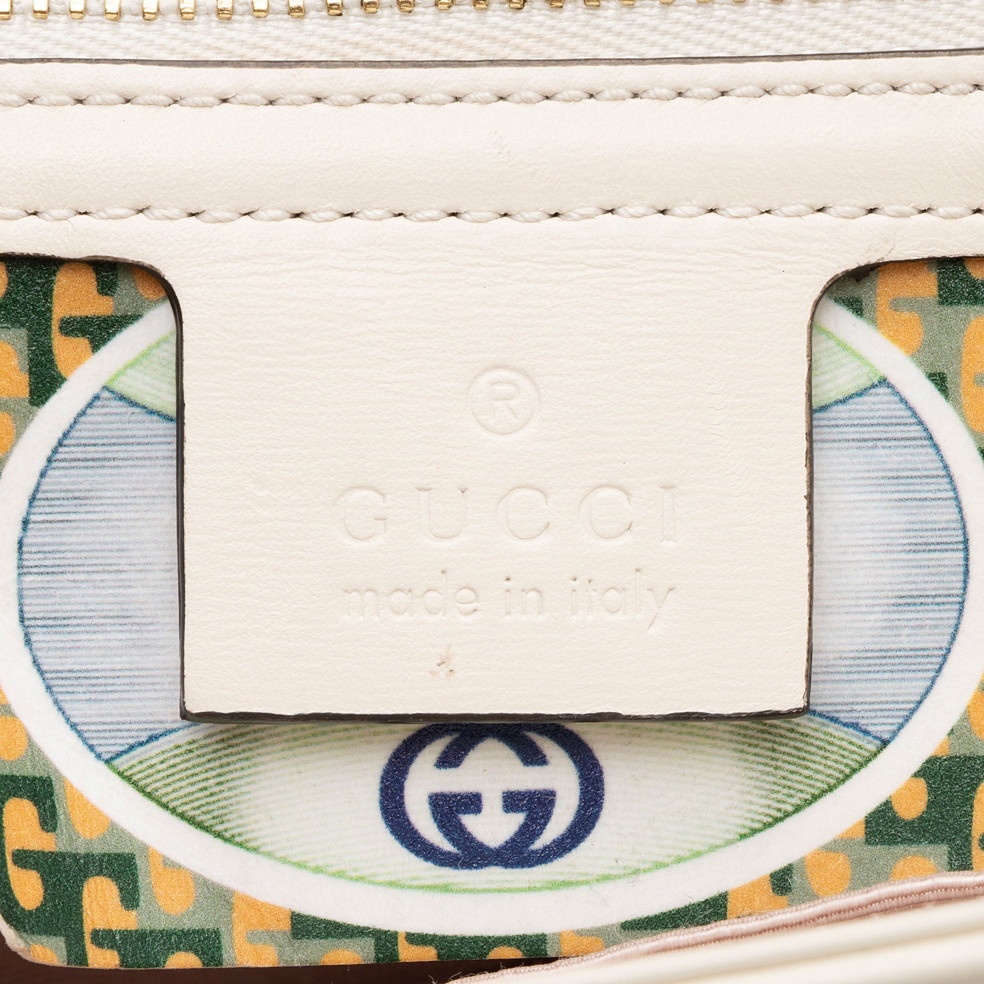 Gucci Calfskin Rajah Zumi Medium Shoulder Bag