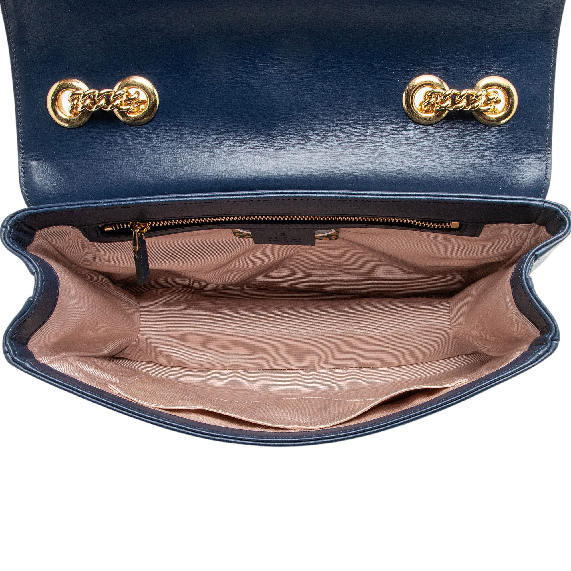 Gucci Calfskin Rajah Zumi Medium Shoulder Bag (SHF-bv9Xhf)