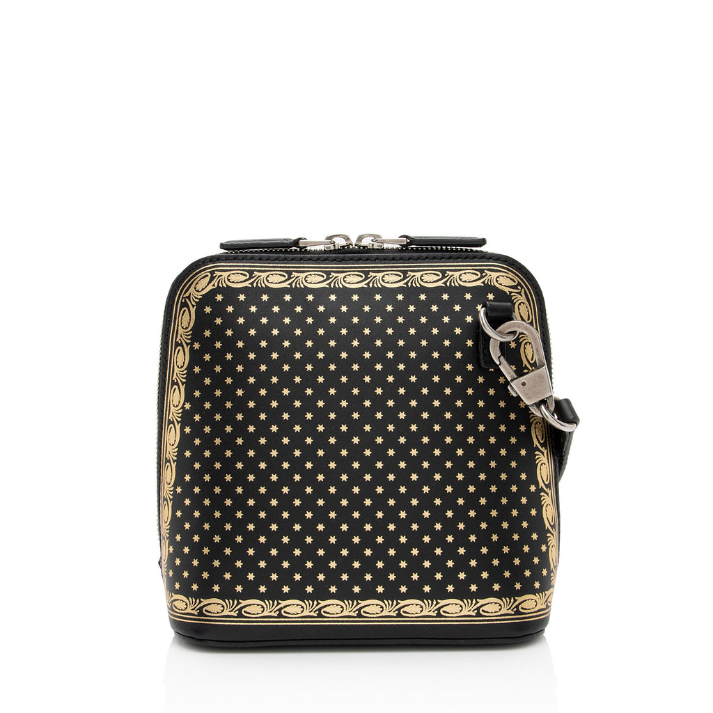 Gucci Calfskin Star Print Guccy Mini Shoulder Bag