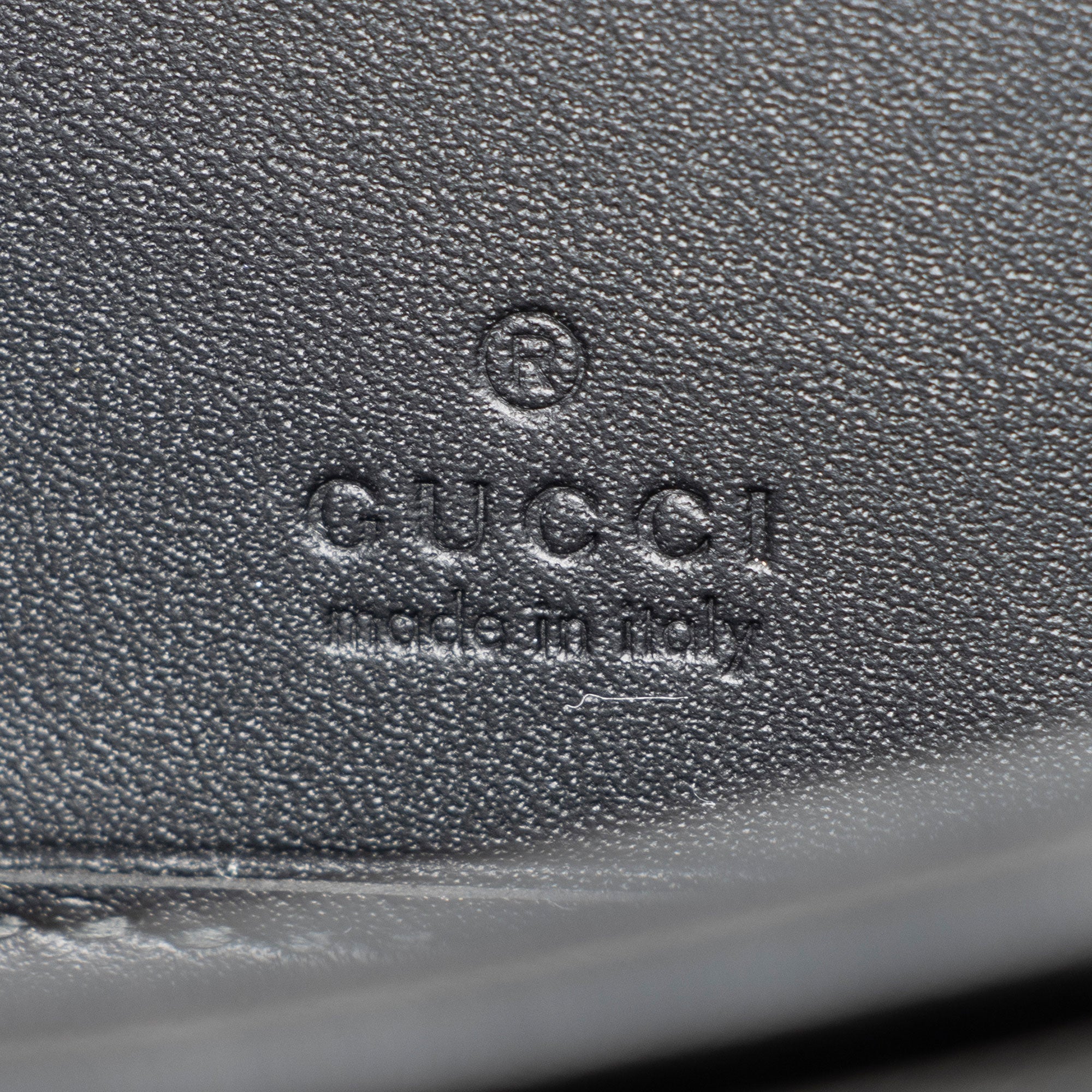 Gucci Calfskin Star Print Guccy Zip Around Wallet (SHF-NzvcOs)