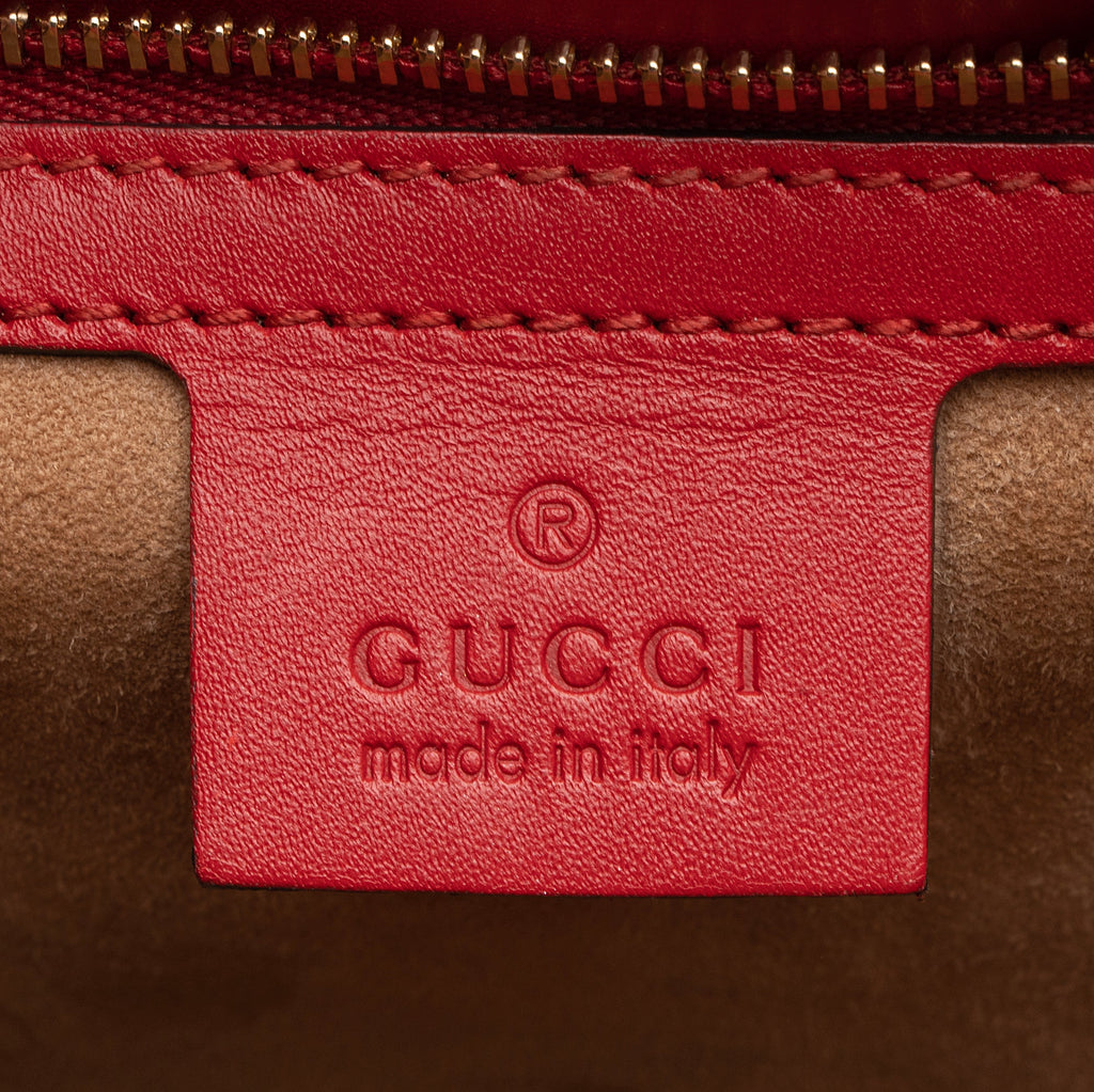 Gucci Calfskin Sylvie Small Shoulder Bag (SHF-eOUvJC)