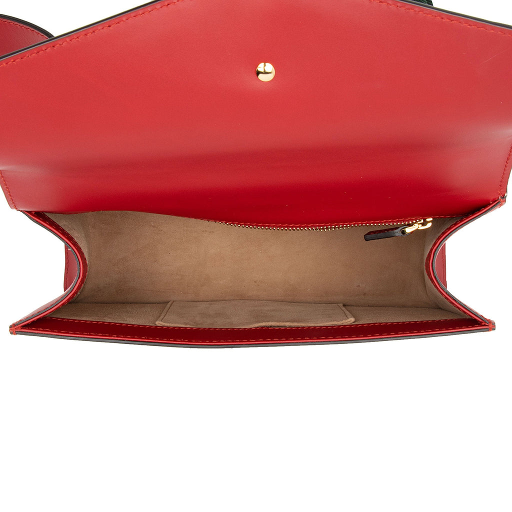 Gucci Calfskin Sylvie Small Shoulder Bag (SHF-pDYCA5)