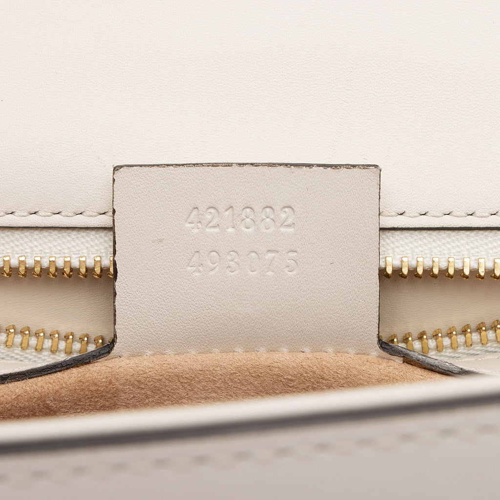 Gucci Calfskin Sylvie Small Shoulder Bag (SHF-zJc6rU)