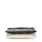 Gucci Calfskin Diagonal Stipe Thiara Double Shoulder Bag (SHF-21686)