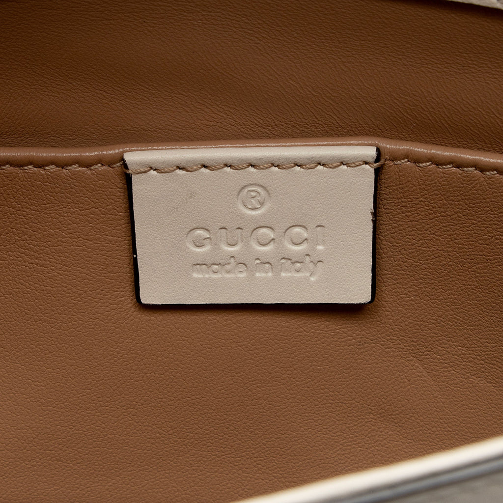 Gucci Calfskin Tiger Broadway Mini Shoulder Bag (SHF-fnniLy)