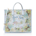 Gucci Calfskin Shangai Tiger Print Medium Tote