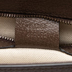 Gucci Calfskin Web Animalier Shoulder Bag