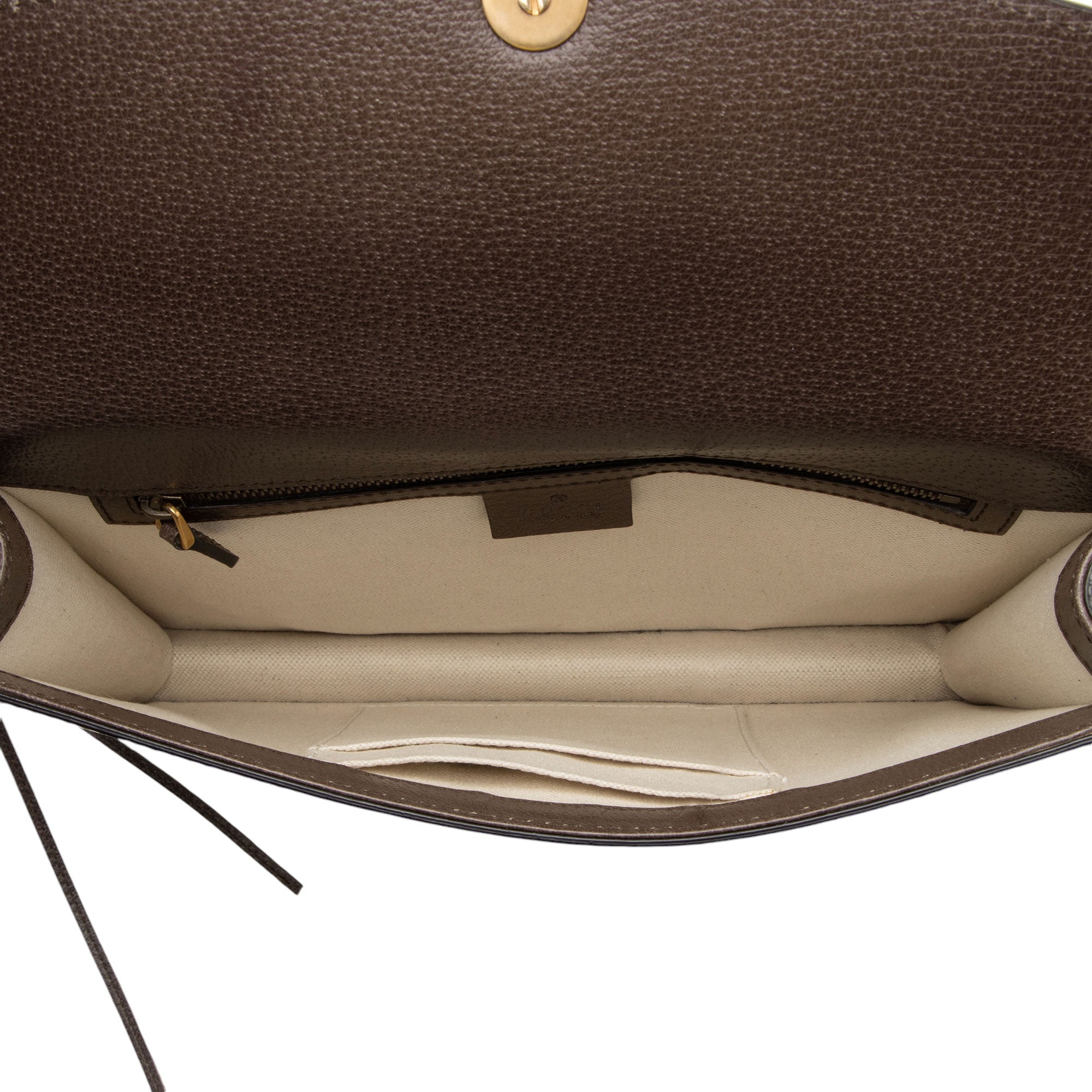 Gucci Calfskin Web Animalier Shoulder Bag