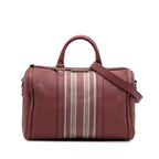Gucci Calfskin Web Joy Boston Bag