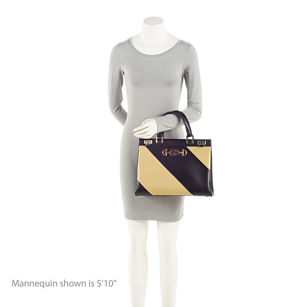 Gucci Calfskin Zumi Medium Tote (SHF-FajH8a)