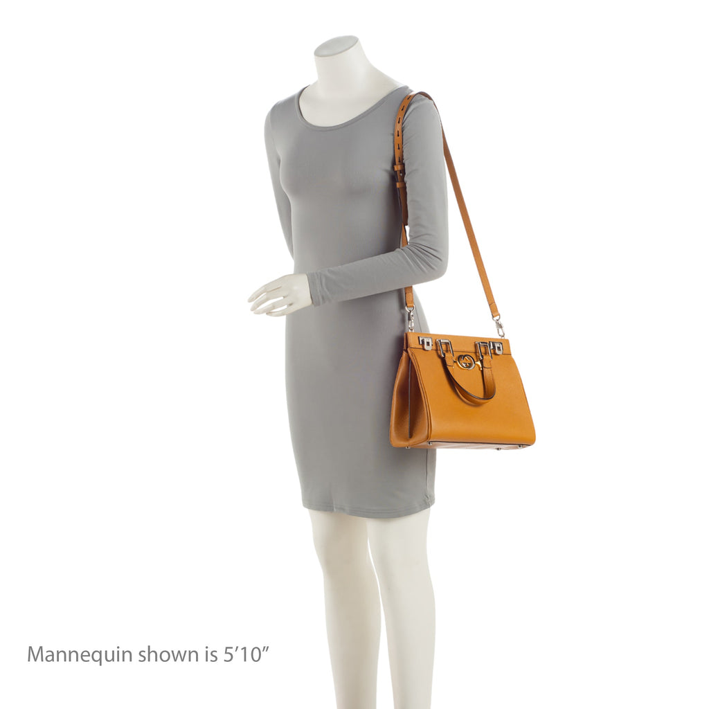 Gucci Calfskin Zumi Small Tote (SHF-BneNPg)