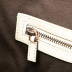 Gucci Calfskin and GG Canvas Nailhead Tote