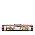 Gucci Canvas 100 Centennial Floral Crown Wallet On Chain