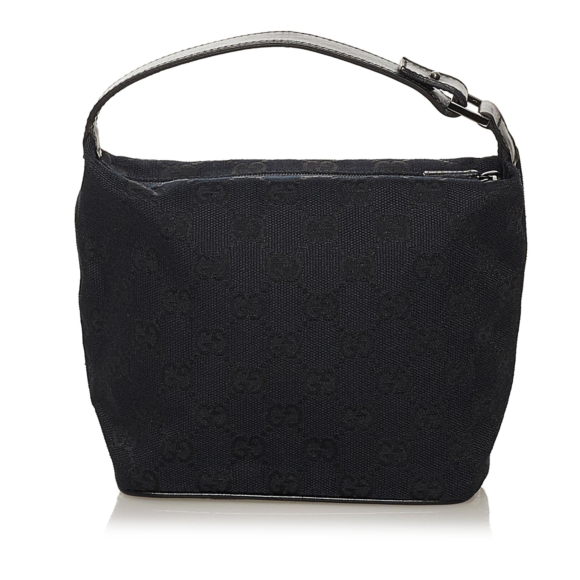 Gucci Canvas Baguette (SHG-29124)