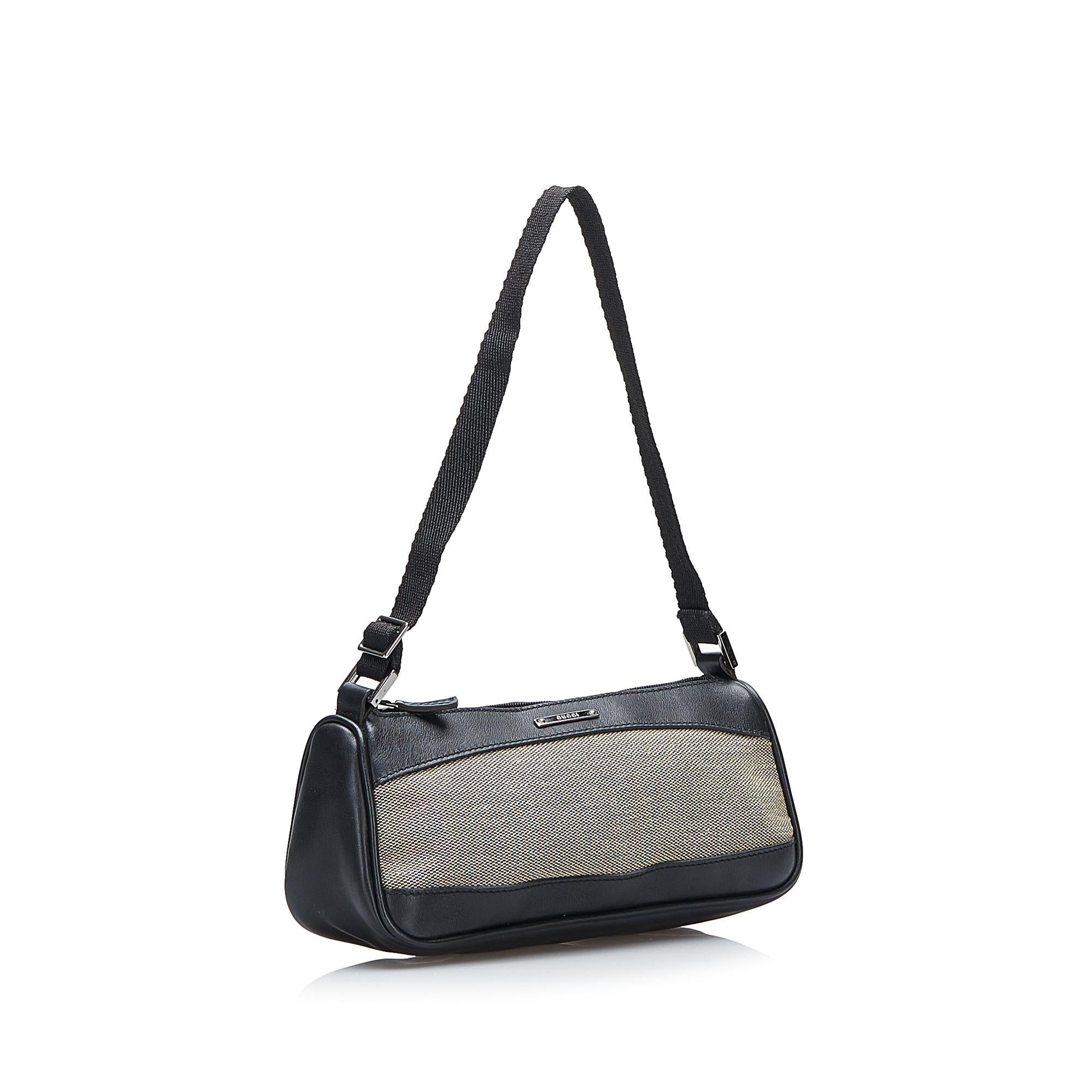 Gucci Canvas Baguette (SHG-jVeAk8)
