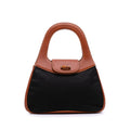 Gucci Canvas Bamboo Handbag