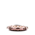 Gucci Canvas Bamboo Horsebit Print Hobo