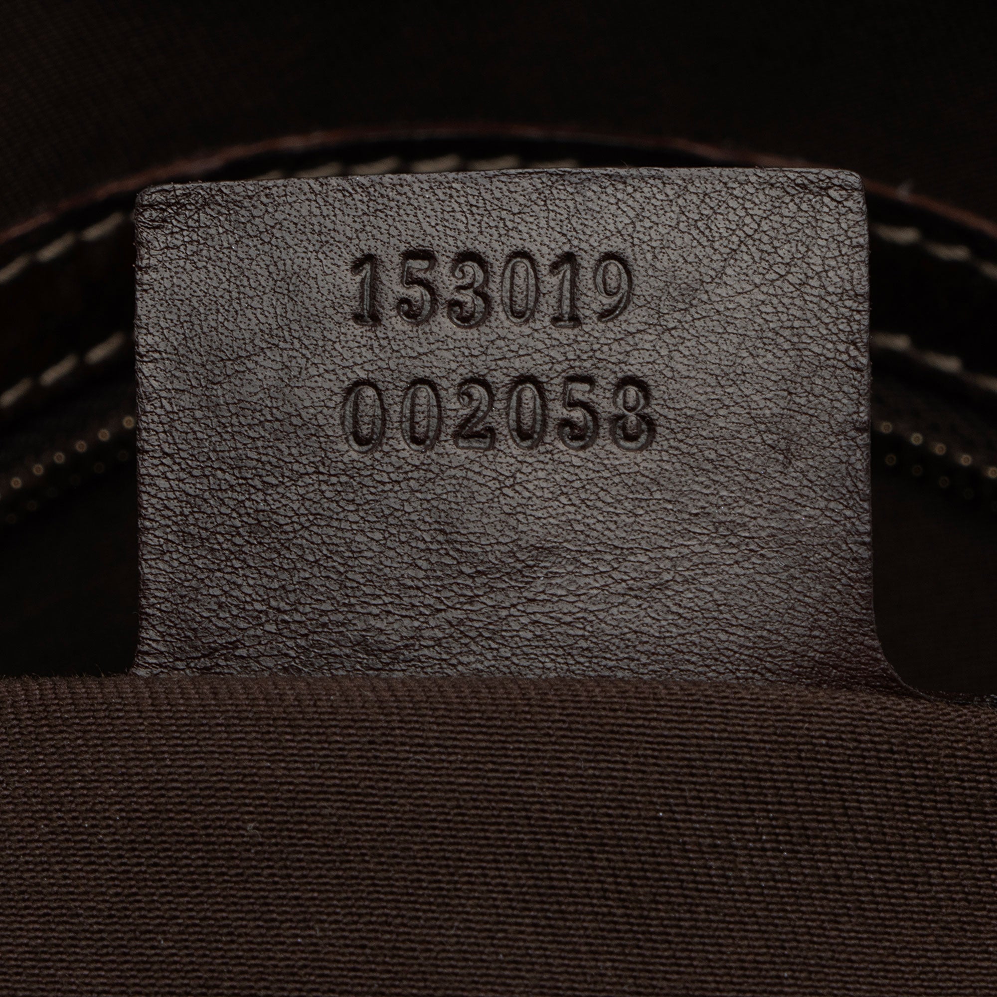 Gucci Horsebit Canvas Bamboo Satchel