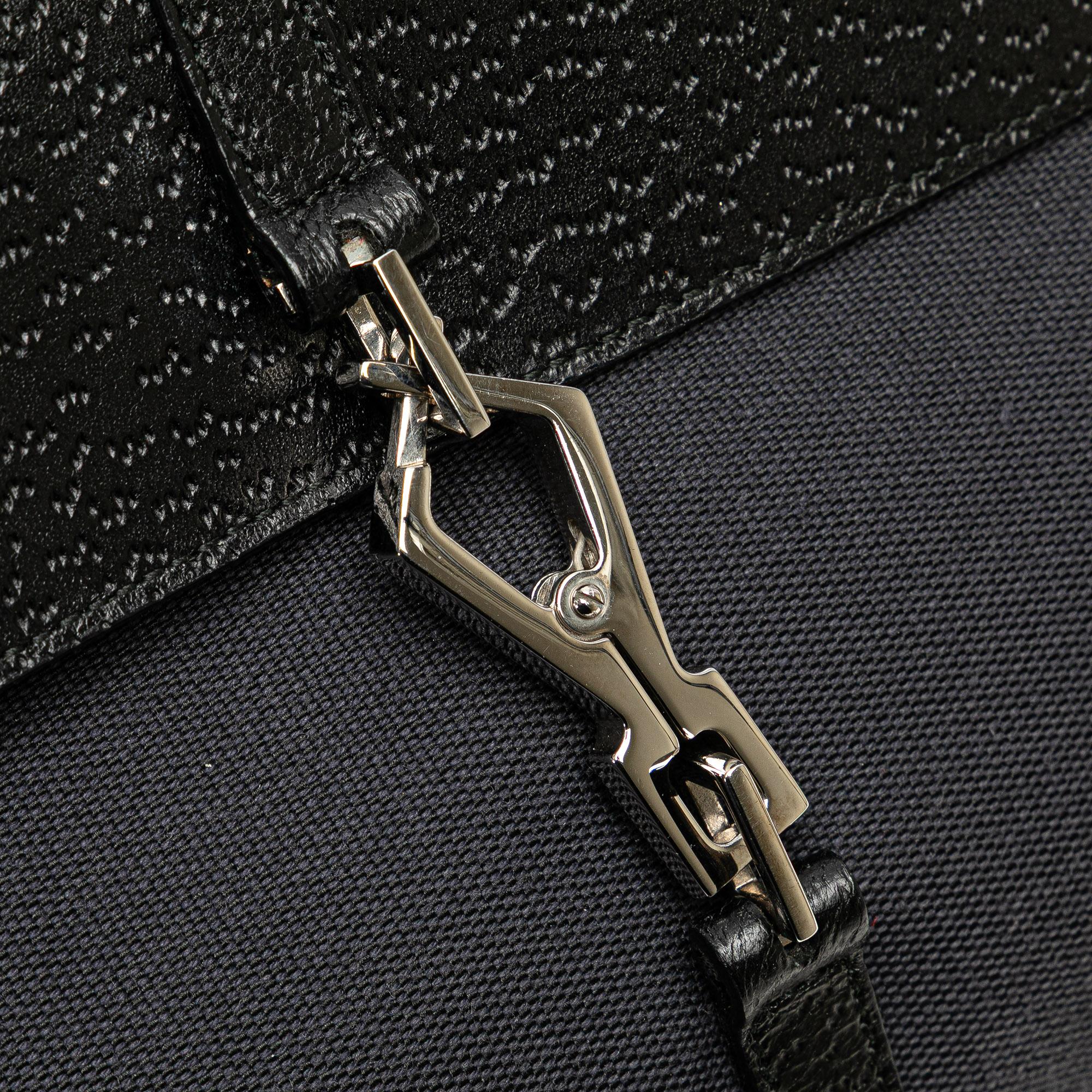 Gucci Canvas Bamboo Jackie Hobo