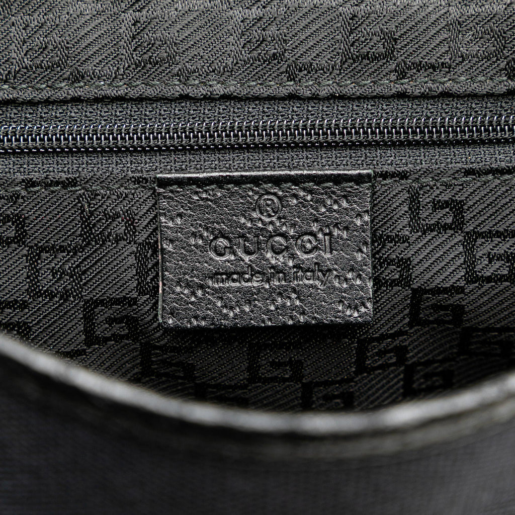 Gucci Canvas Bamboo Jackie Hobo