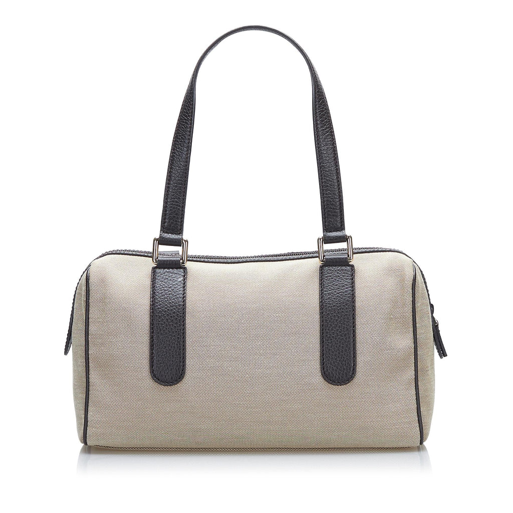 Gucci Canvas Boston Bag (SHG-36173)