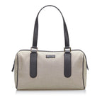 Gucci Canvas Boston Bag (SHG-36173)