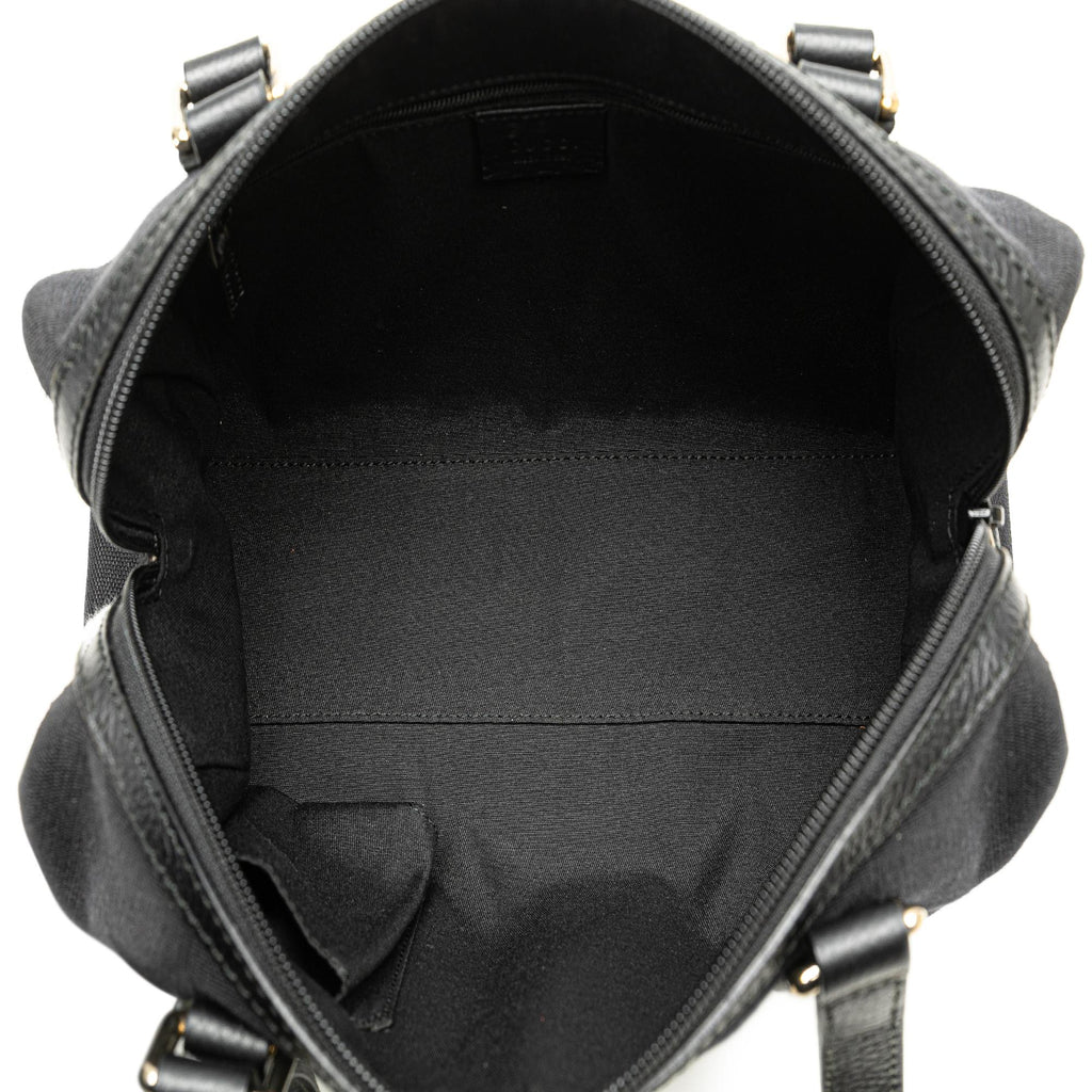 Gucci Canvas Charmy Boston Bag
