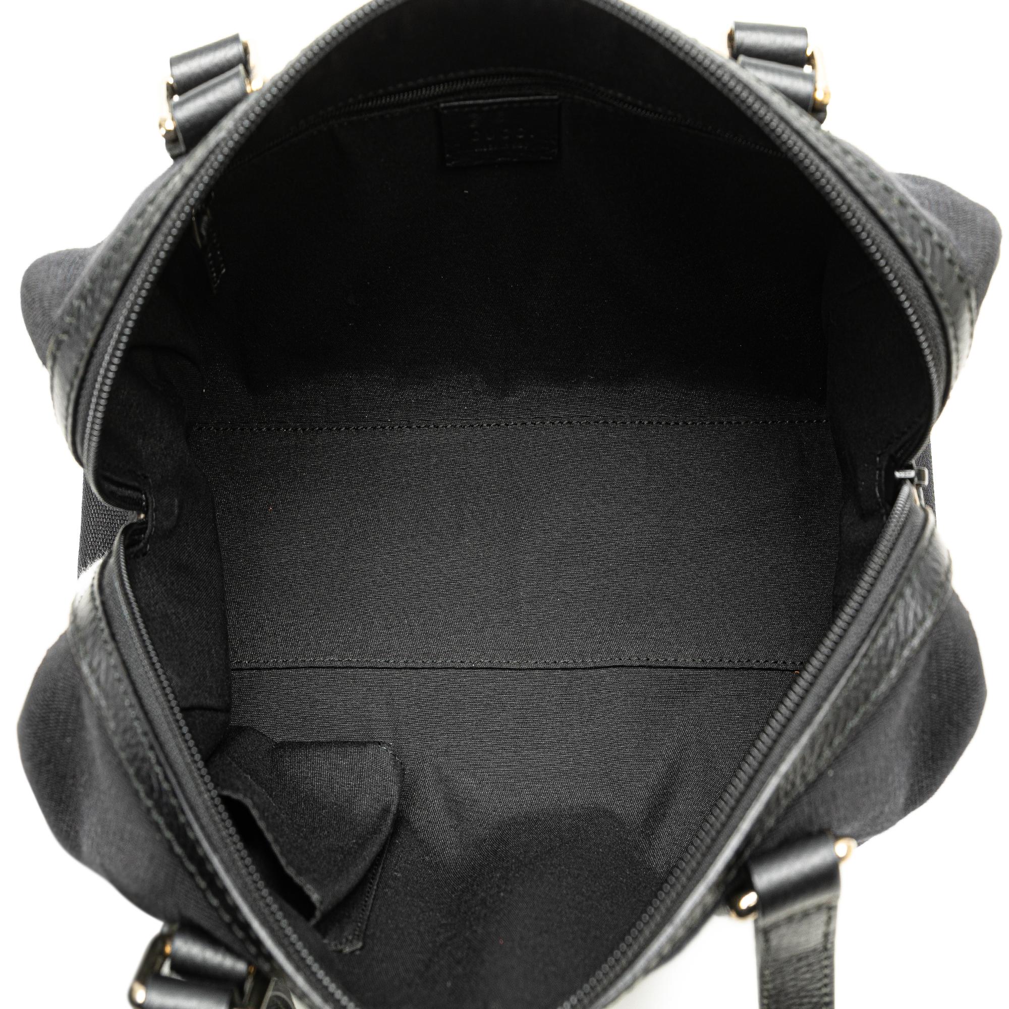 Gucci Canvas Charmy Boston Bag