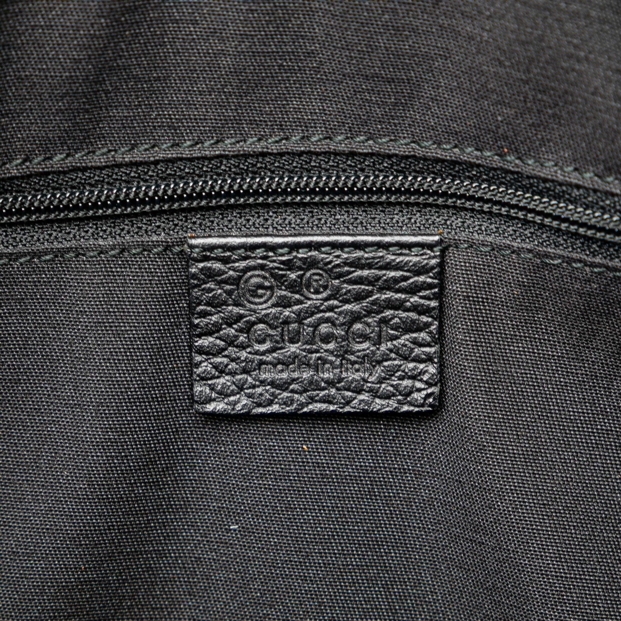 Gucci Canvas Charmy Boston Bag