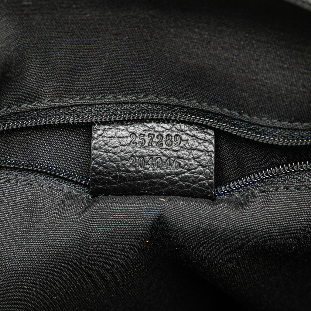 Gucci Canvas Charmy Boston Bag