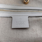 Gucci Canvas Craft Tote (SHG-aaV8c3)