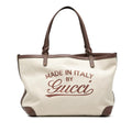 Gucci Canvas Craft Tote