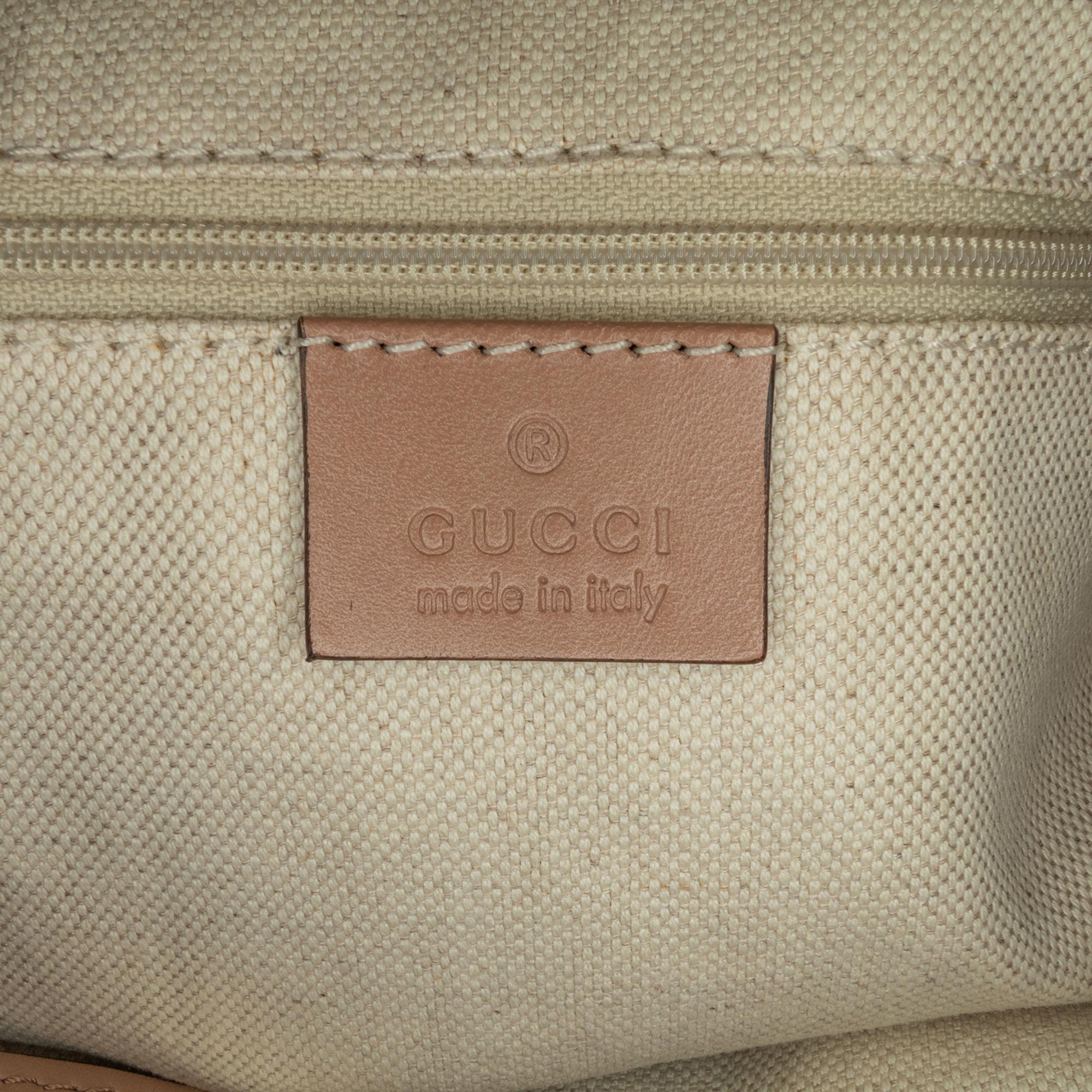 Gucci Canvas Diamante Sukey Tote (SHG-ImLLQU)