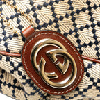 Gucci Canvas Diamante Sukey Tote (SHG-9QlZPA)