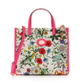 Gucci Canvas Flora Medium Tote
