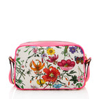 Gucci Canvas Flora Shoulder Bag (SHF-22602)
