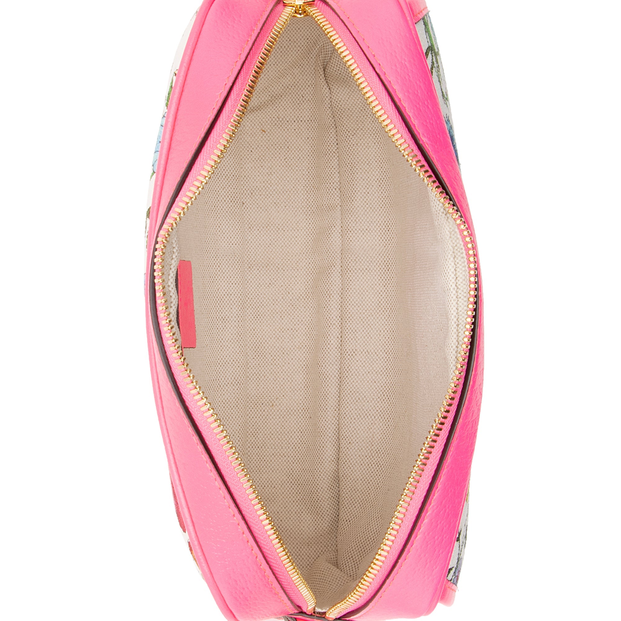 Gucci Canvas Flora Shoulder Bag (SHF-22602)