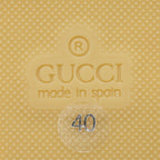 Gucci Canvas GG Marmont Espadrille Wedges - Size 10 / 40